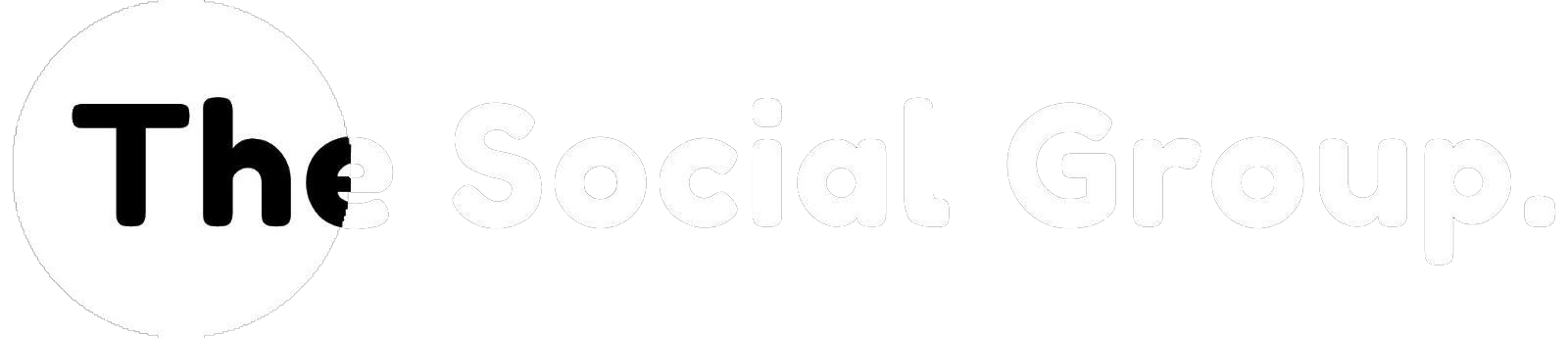 TheSocialGroup. Logo Weiß